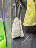 美膚語(yǔ) 香皂袋起泡網(wǎng)棉麻+苧麻2個(gè) 浴花手工皂打泡網(wǎng)袋洗臉可掛MF8082 曬單實(shí)拍圖