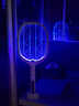 京悠雨強力電蚊拍充電式家用力鋰電池滅蚊燈二合一驅(qū)蚊神器打蒼蠅拍 普通款【鋰電池+USB充電】 曬單實拍圖