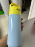 虎牌（TIGER）保溫杯兒童水杯直飲杯便攜帶杯套 MTT-B50C 檸檬黃YB 500ml 曬單實拍圖