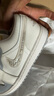 Jordan女子休閑鞋喬丹AJ1 JORDAN 1 耐磨低幫運(yùn)動(dòng)鞋IH7323-100白/灰39 曬單實(shí)拍圖