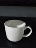 純白色陶瓷杯子馬克杯大容量家用辦公室簡(jiǎn)約泡茶杯男生喝水杯酒店 1號馬克杯 曬單實(shí)拍圖