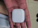 【官網正品丨新Air第4代】藍牙耳機無線airpods4主動降噪ANC用于蘋果iPhone16/15/14/半入耳式ios 【主動降噪版全功能pods4】 靈動島彈窗+空間音頻+三真電量 曬單實拍圖
