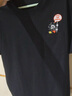 森馬（Semir）IP聯(lián)名迪士尼米奇家族系列短袖T恤男繡花上衣25夏裝109325100204 曬單實(shí)拍圖
