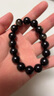 石玥珠寶精品12mm金眼天然黑曜石手串本命年轉(zhuǎn)運(yùn)珠水晶手鏈男女士款禮物 曬單實(shí)拍圖