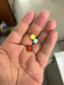 月印百川 文玩配珠蜜蠟南紅綠松石組合套裝散珠 曬單實拍圖
