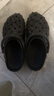 卡駱馳（crocs）榴蓮Clog洞洞鞋男女鞋涼拖拖鞋沙灘涼鞋 209563-001 M9W11 曬單實(shí)拍圖