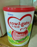 牛欄（Cow&Gate）港版牛欄嬰幼兒配方奶粉 A2 β-酪蛋白 JD保稅倉配送 3段 900g 1罐 曬單實拍圖