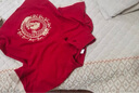 G.DUCKKIDS童裝漢服男童套裝夏季兒童唐裝周歲宴禮服男寶寶抓周衣服中國(guó)風(fēng) 紅色飛龍?jiān)谔?90 建議1~2歲【 80-90】 曬單實(shí)拍圖