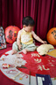 LUSON陳大豬女嬰童兒童蕾絲碎花女童洋氣夏季新中式連衣裙 曬單實拍圖