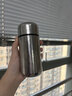 麥卡倫（MCCULLEN）純鈦保溫杯口袋杯迷你便捷鈦杯隨身超輕小巧水杯送對象禮物定制 月光銀220ml 曬單實(shí)拍圖