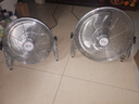 皓彩（haoluck） 工業(yè)風(fēng)扇趴地扇家用強力電風(fēng)扇落地扇大功率工廠車間工地商用臺式坐地爬地扇大風(fēng)風(fēng)扇落地電風(fēng)扇 銀色16寸四檔風(fēng)力 銅線電機 鋁葉 2.5米電源線 曬單實拍圖