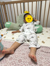 愛(ài)貝迪拉兒童睡衣夏季薄款竹棉男女童寶寶家居服2025新款小孩睡衣空調(diào)服 曬單實(shí)拍圖