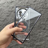 膜普適用vivoxfold5手機殼磁吸旋轉(zhuǎn)支架高清殼膜保護套x fold5保護殼鏡頭全包防摔簡約透明新款外殼 【銀白色】高清殼膜-中軸折疊支架 vivoxfold5 曬單實拍圖