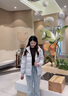 鴨鴨（YAYA）羽絨服女時(shí)空道宇系列復(fù)古時(shí)尚情侶同款立領(lǐng)鴨絨加厚保暖面包服HY 青光黑色 2XL 曬單實(shí)拍圖