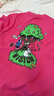 VISION STREET WEAR 美式經典印花復刻歷史圖案重磅寬松短袖男女T恤春夏新款多色 玫紅色 M 曬單實拍圖