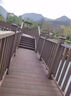 世騰定制戶外塑木護(hù)欄扶手河道公園防腐木欄桿地板棧道景區(qū)塑木圍欄廠 三橫桿 咨詢定制 曬單實拍圖