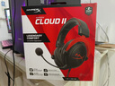 HyperX極度未知颶風2/3有線無線頭戴式耳機游戲耳機靈音聲卡FPS 全新原裝 颶風2黑紅 靈音+耳機架 曬單實拍圖