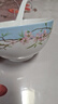 瑪戈隆特 骨瓷餐具碗碟盤飯碗散件自由組合禮雨花軒系列 12.5CM*6.3CM新古典飯碗 曬單實拍圖