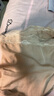 婧麒（JOYNCLEON） 孕婦褲夏季薄款外穿冰絲安全褲女防走光打底褲 膚色 L jyk177717 曬單實(shí)拍圖