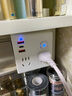 國際電工86型無線插座轉(zhuǎn)換器一轉(zhuǎn)多一轉(zhuǎn)四電源插頭超薄多功能擴(kuò)展插座面板 1轉(zhuǎn)4魔方插座 USB+Type-C【20W】 曬單實(shí)拍圖