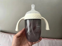 貝易學(xué)飲杯6個月以上鴨嘴杯吸管杯寶寶防嗆成長杯嬰幼兒奶瓶水杯300ml 曬單實拍圖