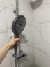 OQD德國(guó)淋浴增壓花灑噴頭過(guò)濾美膚加壓浴室洗澡大面板套裝 電鍍銀丨大面板花灑+支架+1.5m管 過(guò)濾美膚丨15CM增壓大面板淋浴 曬單實(shí)拍圖