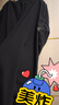 特步門店同款速干九分褲女夏季新款彈力跑步訓練女褲976228690277 正黑色 L 曬單實拍圖