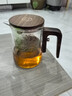高茗全玻璃飄逸杯2025新款家用耐熱磁吸泡茶壺一鍵過濾茶水分離泡茶器 磁吸飄逸杯 600ml 曬單實(shí)拍圖