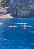 DEATKN德國游泳跟屁蟲氣囊漂浮兒童防溺水戶外可儲物雙氣囊救生漂最新款 旗艦橙色【可觸顯手機(jī)袋雙氣囊 曬單實(shí)拍圖