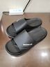 回力拖鞋男士春季新款浴室防滑耐磨家居家用大碼涼拖鞋男士戶(hù)外穿 黑色 46-47 曬單實(shí)拍圖