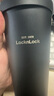 樂扣樂扣（LOCK&LOCK）陶瓷覆層元?dú)獗乇＠淇Х缺信S行便攜水杯子550ML黑色 曬單實(shí)拍圖