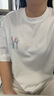 MLB官方【七夕禮物】 男女情侶潮流涂鴉大logoT恤25夏季新款TSB09 紐約洋基隊(duì)/米白色 S 曬單實(shí)拍圖