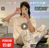 純棉睡衣女短袖長(zhǎng)褲夏季2025新款春秋款卡通大碼家居服套裝可外穿 QGL1918 XL 曬單實(shí)拍圖