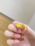 歐顏（OYshipin）黃金喜鵲登梅戒指女新款足金999復(fù)古設(shè)計(jì)感指環(huán)生日禮物送女友 黃金喜鵲登梅戒指訂金 曬單實(shí)拍圖