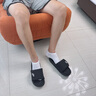 回力襪子男夏季短襪純色棉襪7A抗菌防臭透氣吸汗短筒船襪白色6雙 曬單實拍圖