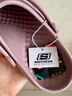 斯凱奇（Skechers）洞洞鞋女士夏季透氣戶外沙灘鞋休閑涼拖鞋111514 茱萸粉/MVE 37 曬單實拍圖