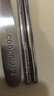 樂扣樂扣（LOCK&LOCK）304不銹鋼筷子勺子套裝餐具收納盒 便攜餐具盒裝2件套 淺豆綠 曬單實拍圖