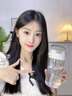 Next Kiss英國(guó)聯(lián)名新款便攜茶隔水杯女高顏值隨手杯大肚吸管杯咖啡杯子 提手吸管杯白+花茶倉 600ml 曬單實(shí)拍圖