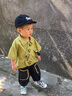 G.DUCKKIDS小黃鴨童裝兒童套裝男童夏裝新中式1-2歲寶寶衣服夏天中國風(fēng)短袖 綠色 90 建議1~2歲【 80-90cm】cm 曬單實(shí)拍圖