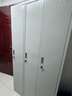 遠奧鐵皮柜更衣柜員工宿舍柜存包柜帶鎖鞋柜儲物柜三門(mén)更衣柜 曬單實(shí)拍圖