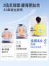 護(hù)童（Totguard）兒童學(xué)習(xí)椅可調(diào)節(jié)升降學(xué)生正姿四背坐姿椅 G985_奇思藍(lán) 帶腳踏 曬單實(shí)拍圖