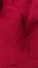 貝瑞加（Babyprints）嬰兒百天衣服寶寶大紅色連體衣純棉長袖哈衣四季爬服 喜樂66 曬單實(shí)拍圖