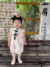 G.DUCKKIDS嬰兒衣服夏季薄款包屁衣新生周歲禮服女寶寶公主滿月百天國風(fēng)旗袍 裙子 90cm 建議身高80-1歲半-2歲 曬單實拍圖