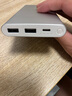 小米（MI）移動電源充電寶10000mAh大容量 22.5W Type-C雙向快充戶外移動電源可上飛機多口輸出 適用華為蘋果 銀色 曬單實拍圖