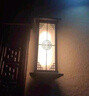 親創(chuàng)新中式太陽能壁燈別墅庭院外墻超亮戶外陽臺(tái)防水大門柱子長壁燈 雙喜臨門58cm【接電款】 曬單實(shí)拍圖