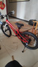 優(yōu)貝（RoyalBaby）兒童自行車5-9歲男女學(xué)生通勤鎂合金單車月亮系列 宇航員18寸紅色 曬單實拍圖