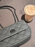 Tory Burch 湯麗柏琦【線上專享】 WILLA 小號(hào)啞光肩背包TB 149682 黑色 001 OS 曬單實(shí)拍圖