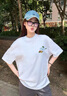 STA春夏潮牌基礎(chǔ)款小logo印花多色短袖t恤男夏季純棉情侶百搭體恤衫 黑色 2XL 曬單實拍圖