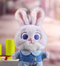 迪士尼（Disney）瘋狂動(dòng)物城朱迪萌糖掛件毛絨玩具公仔鑰匙扣送閨蜜朋友生日禮物女 曬單實(shí)拍圖
