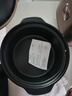 砂鍋家用耐高溫明火燃氣煤氣煲湯燉菜煲仔飯陶瓷燉鍋寬口平口火鍋 4.3升（適用4-5人） 4.3L 曬單實(shí)拍圖